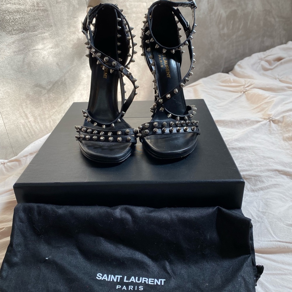 Saint Laurent Jane Spiked Heels